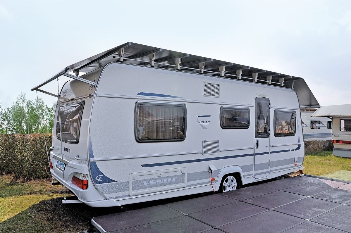 Wohnwagen Schutzdach Sölden Single Größe 1 Preisgruppe 350-390 cm Breite 275 cm