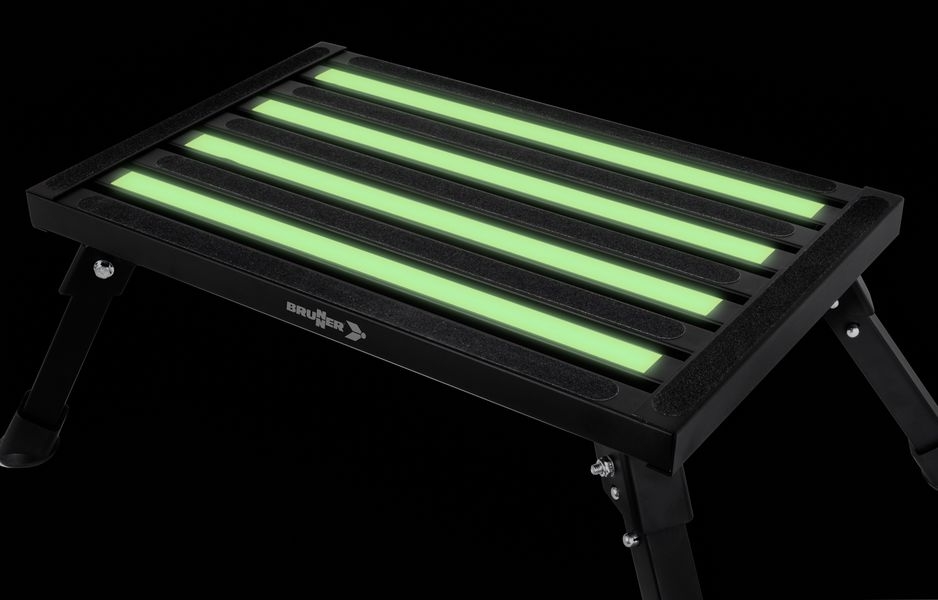 Faltbare Trittstufe GoStep Black Fluo