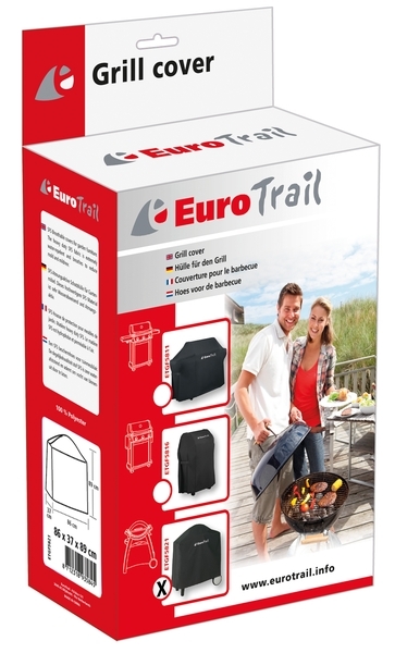 Grillabdeckung 86x37x89 cm