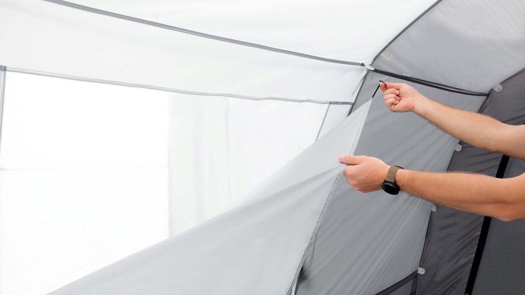 Busvorzelt Wimberly Ausstellungsstück