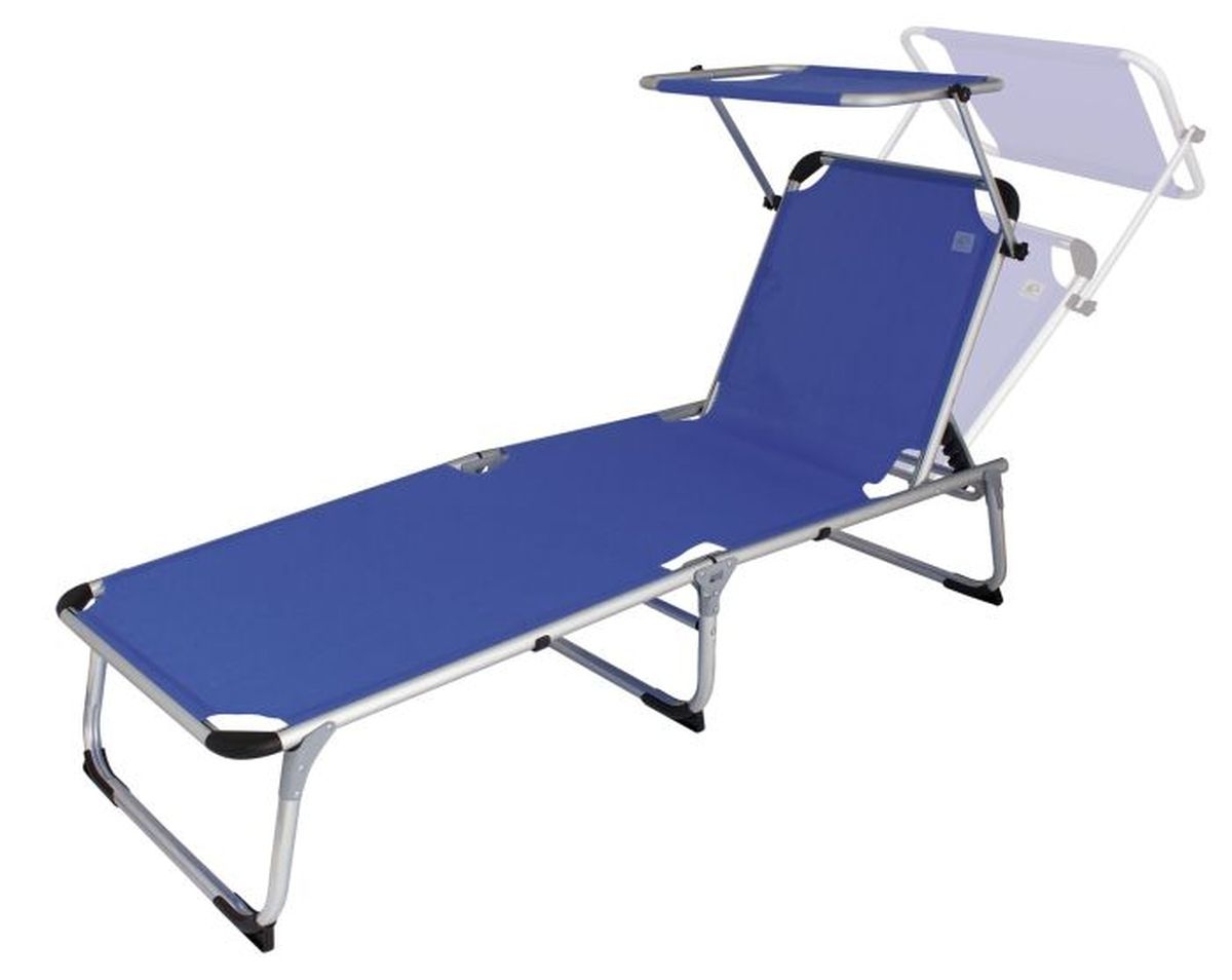 Pebble Beach Strandliege mit Sonnendach