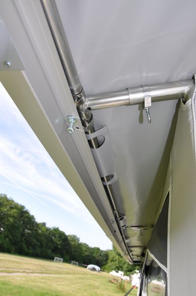 Regenrinne für Bern Gr. 450 Länge 500 cm (Zelt)
