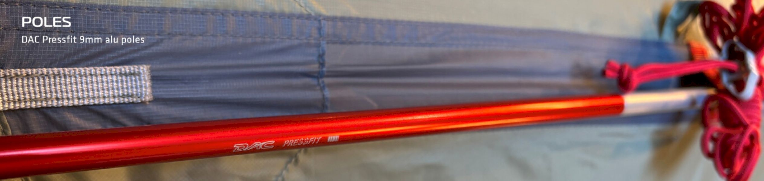 2 Personen leichtgewicht Kuppelzelt Seeker 2