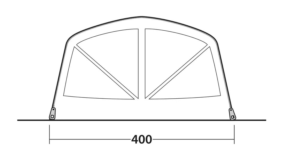 6 Personen Tunnelzelt Florida 6 Air 6 Personen Tunnelzelt Florida 6 Air