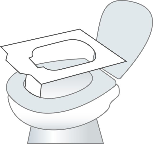 WC-Papierauflage MASK