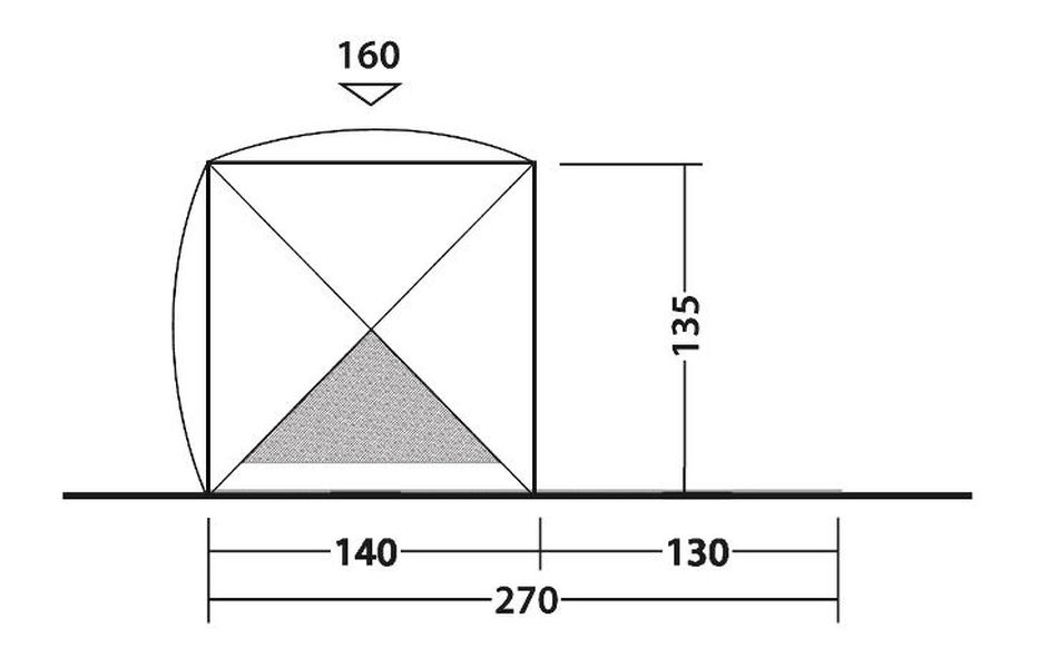 Compton Beach Shelter Ausstellungsstück