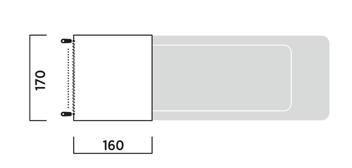 Heckzelt Crowford Mini Ausstellungsstück