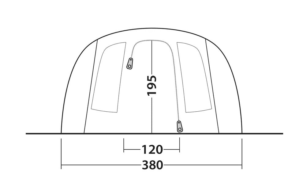 6 Personen Tunnelzelt Edmonds 6 TC