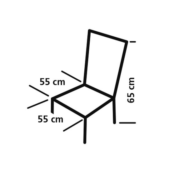 Strand-/Campingstuhl St. Tropez – Lila