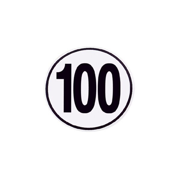 Geschwindigkeitsschild 100 km/h