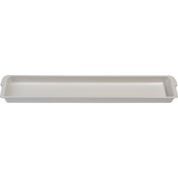 Etagere oben, weiß, B 42,1 x T 6,5 x H 3 cm für Kühlschränke CoolMatic CRX 110, 140