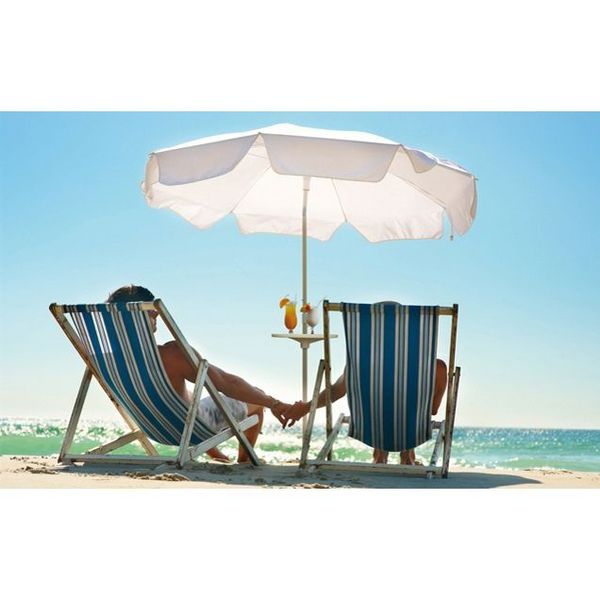 Mobiler Sonnenschirmtisch Sunny-table