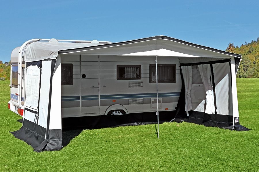 Dauerstandzelt Texel Plus Gr. 9 Uml. 981-1015 cm Tiefe 280 cm