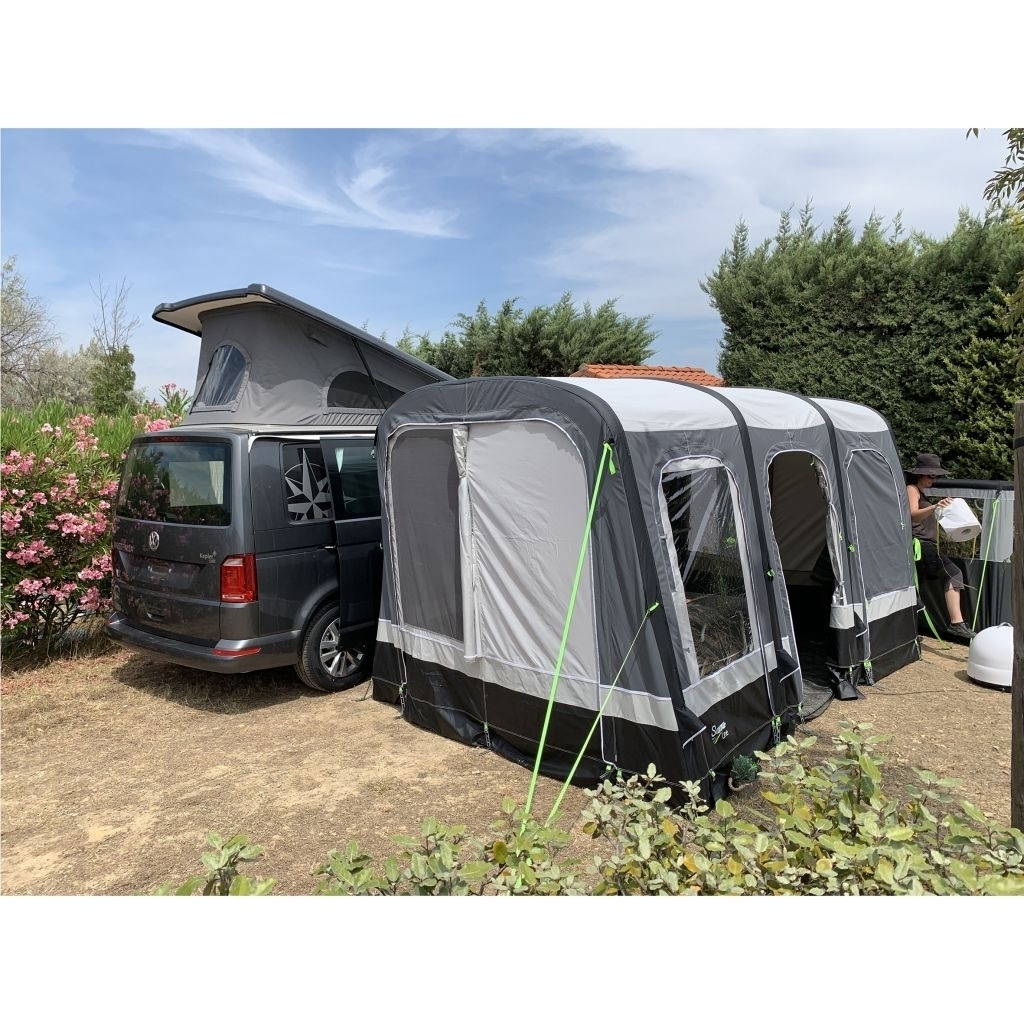 Van Vorzelt Sporty Air Anbauhöhe 180-210 cm 1x aufgebaut ,Riß in Tasche