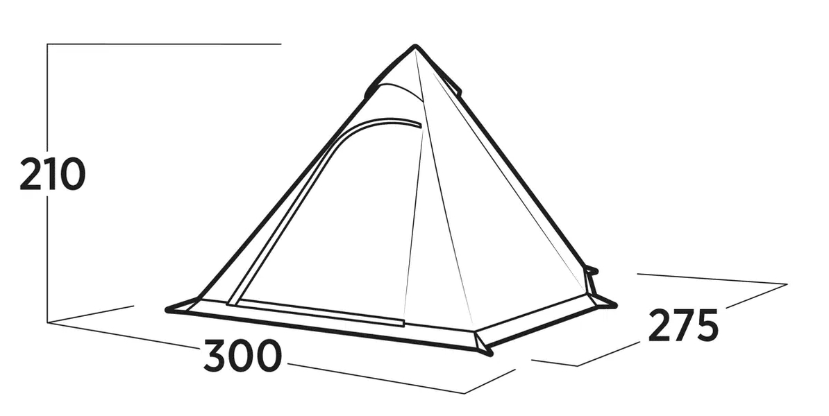 4 Personen Tipi-Zelt Otra Tipi