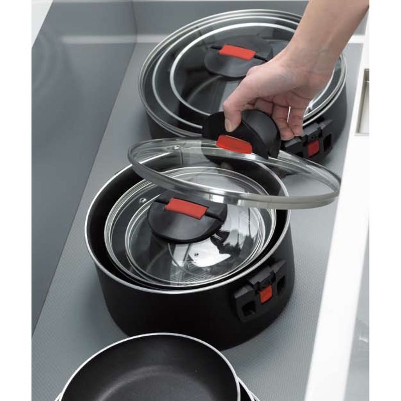 BALLARINI Click & Cook Kochserie Topfset
