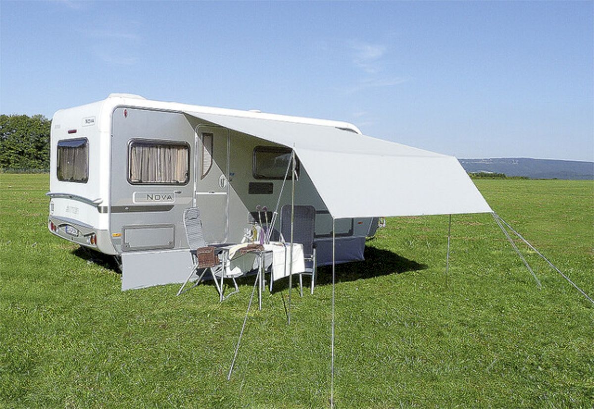 Sonnendach OMBRA 340x350 mit 3 Aufstellstange
