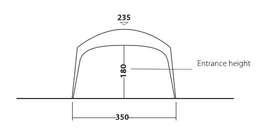 Pavillon Summer Lounge L 3,5x3,5m Ausstellungsstück