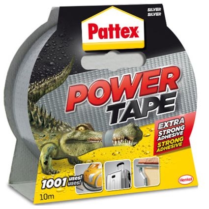 Power Tape 5 cm x 25 m silber