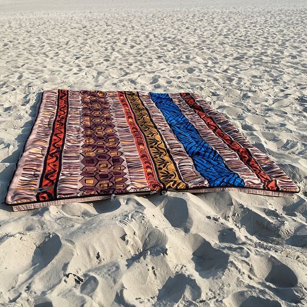 Vanlife Schlafsack Bentcho Africa Druck