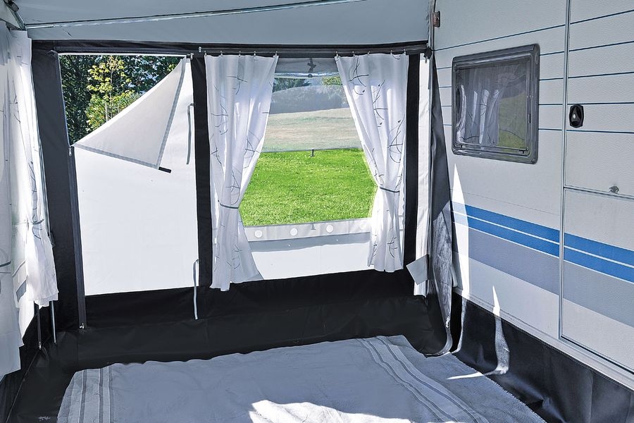 Dauerstandzelt Texel Plus Gr. 9 Uml. 981-1015 cm Tiefe 280 cm