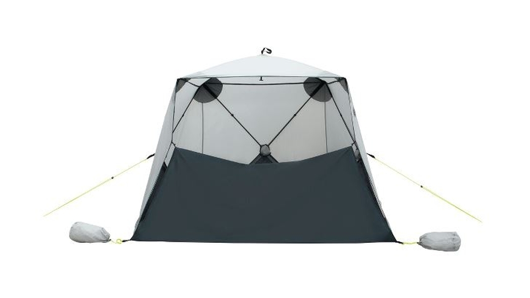 Compton Beach Shelter Ausstellungsstück