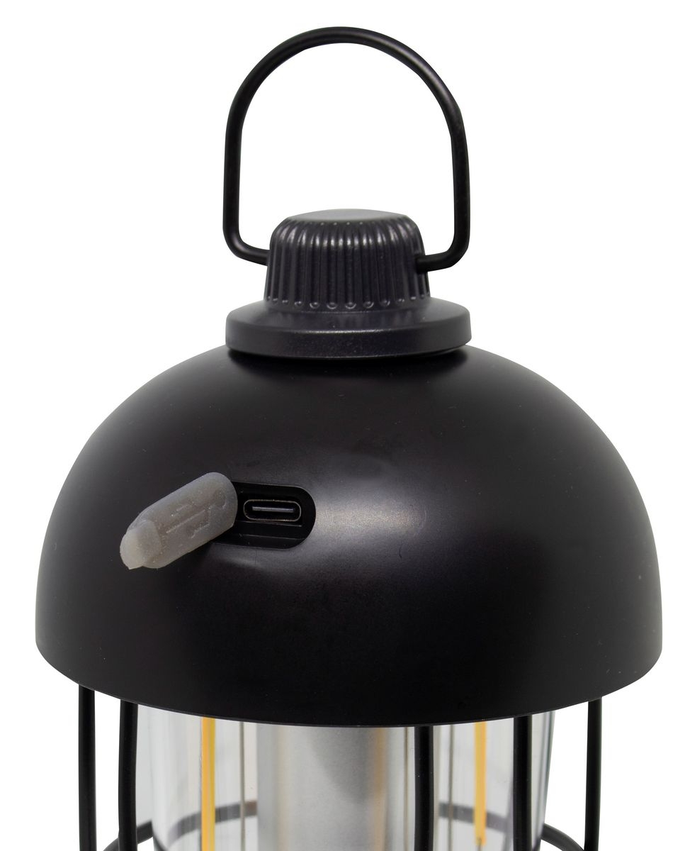 wiederaufladbare Tischlampe Tivo schwarz