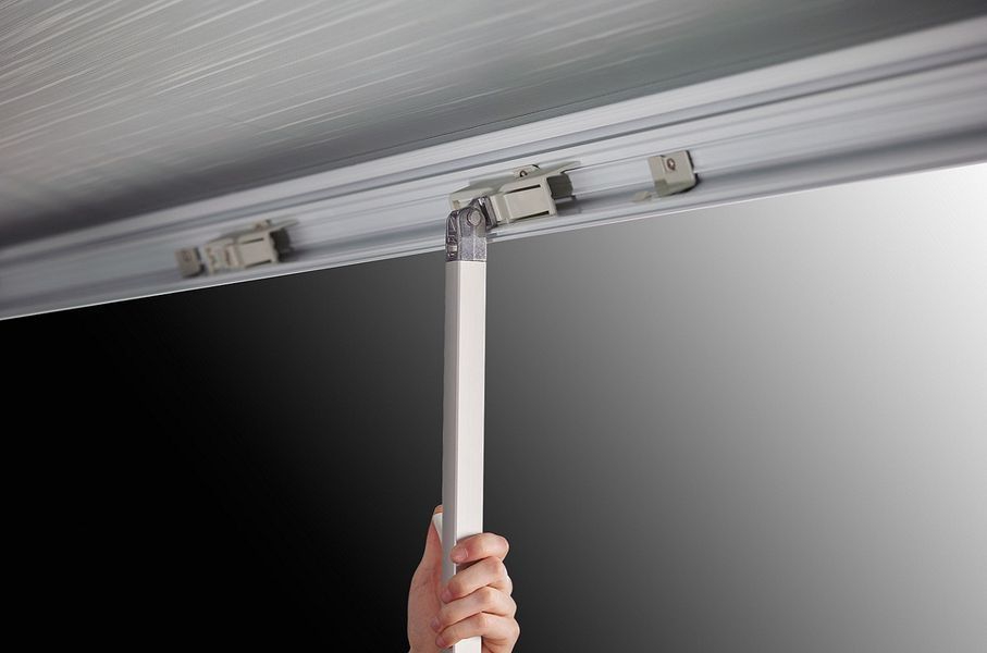 Wandmarkise 5200 500 x 250 cm anthrazit / mystic grau, II. Wahl