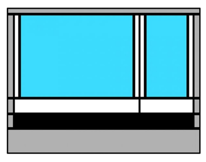 Thule Vorderwand Residence G3 für Markisenlänge 3 m, Höhe S / M / L / XL