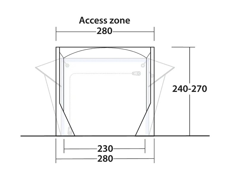 Mid/Tall Connection Cross PowerAir