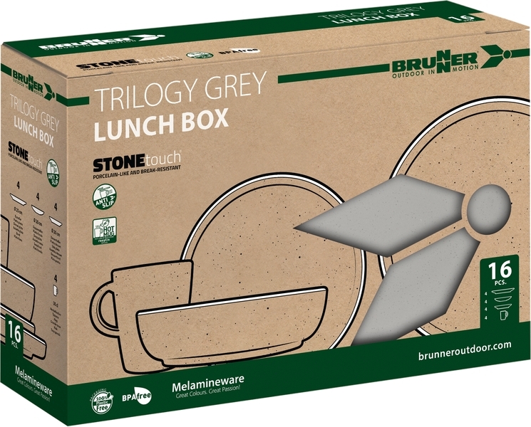 Lunch Box Trilogy Grey