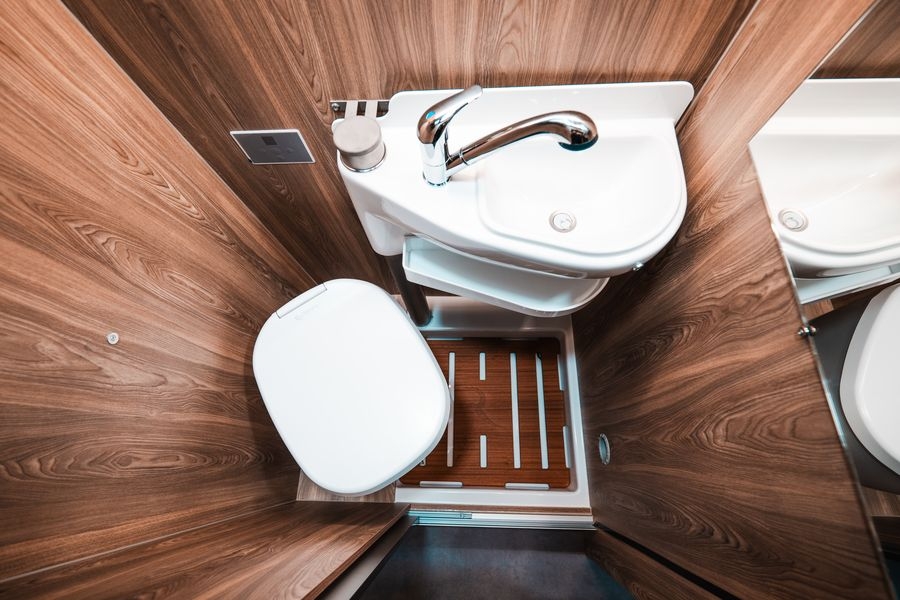 C1 L wasserlose Verschweiß-Toilette mit L-Adapter
