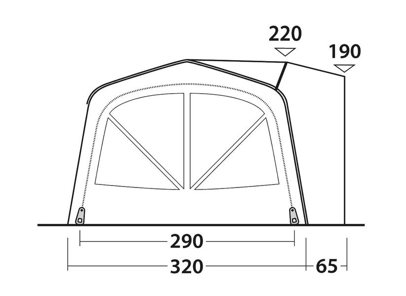 Busvorzelt Jones L PowerAir