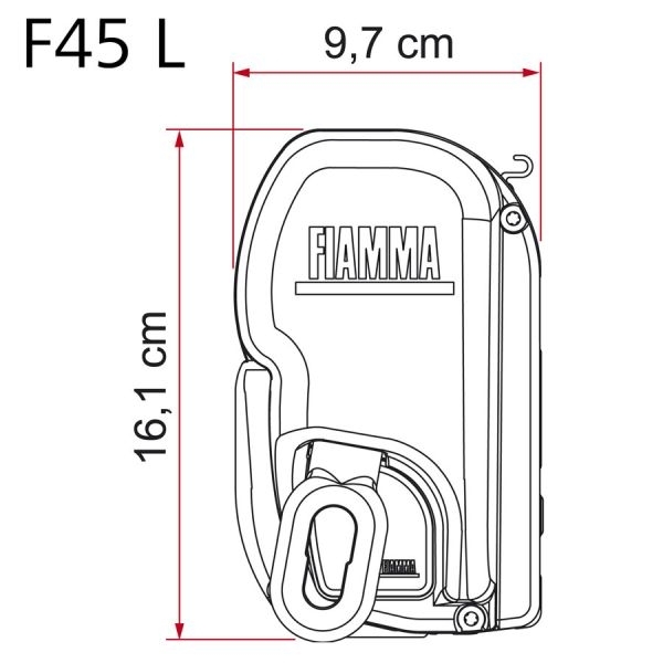 F45L titanium 550 cm, Royal Grey -II. Wahl-