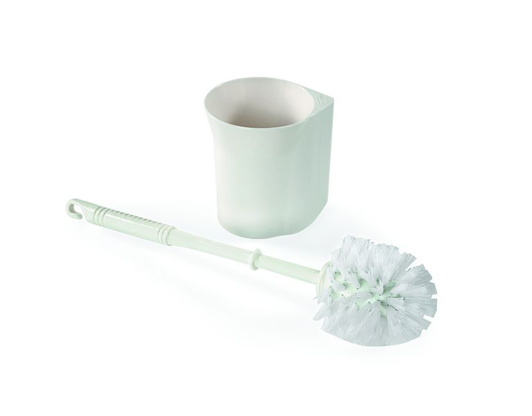 Toilettenbürste mit Halter weiß Länge 35cm