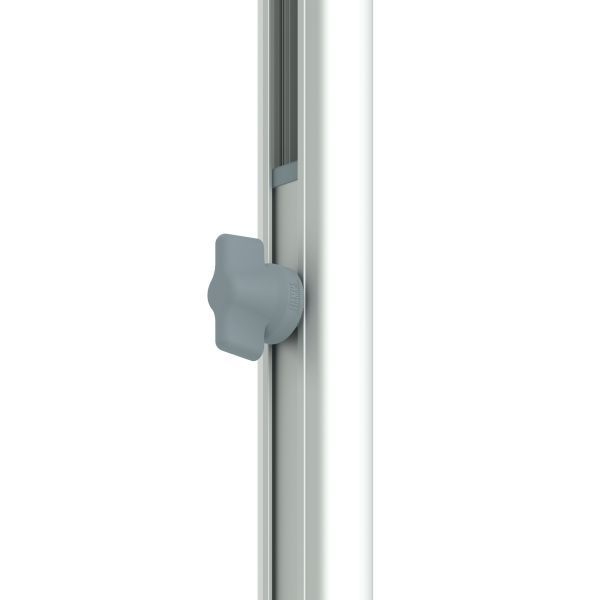 Dachmarkise F80, 4,5 x 2,5 m, Titanium, Royal Grey, II. Wahl
