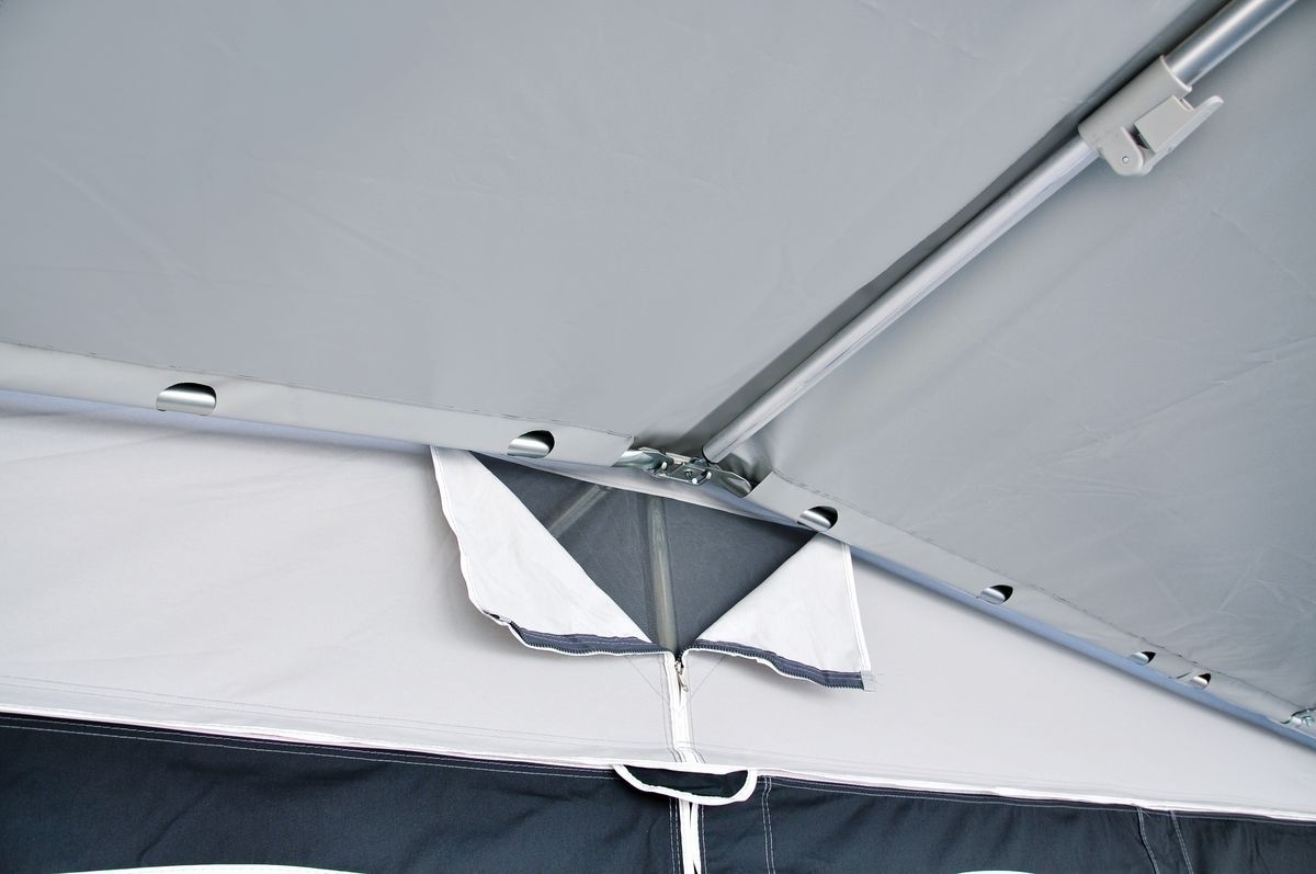 Hahn Zelte PVC Sonnendach Paris Plus Gr. 10, Uml.1016-1050 cm,  mit Adapter für 25 mm Gestänge