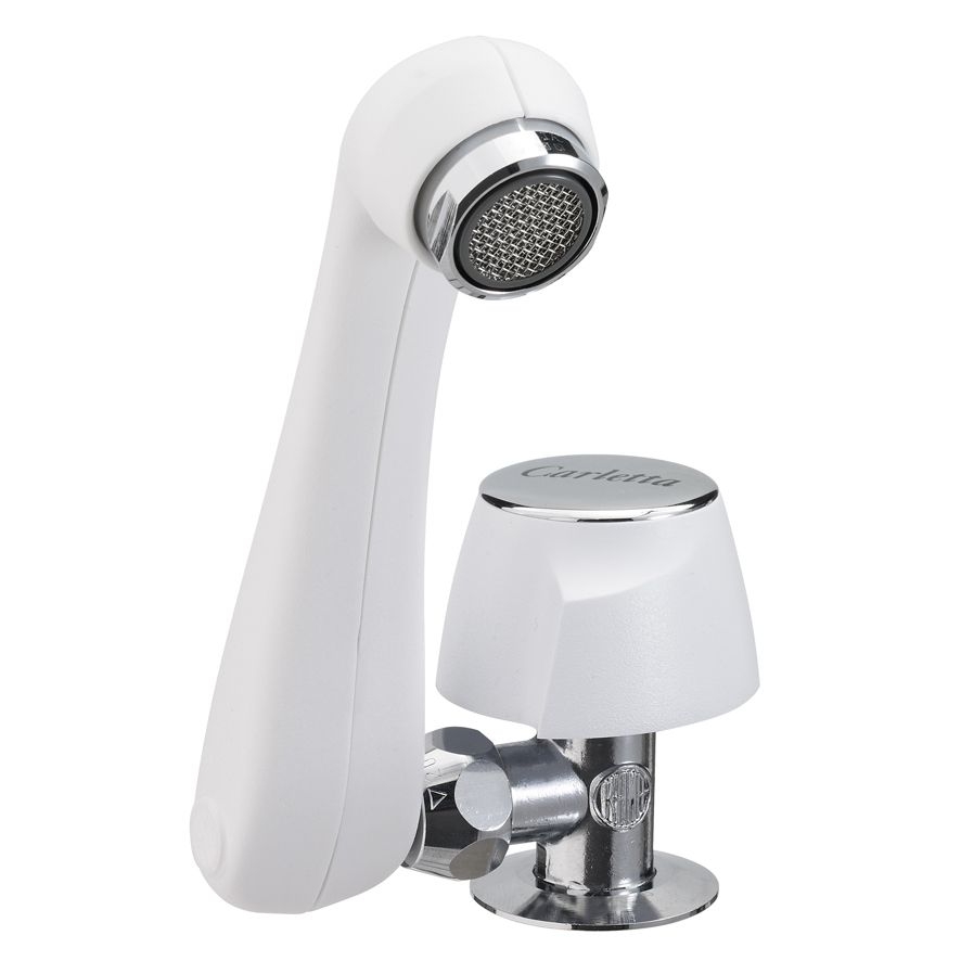 Wasserhahn Carletta weiß