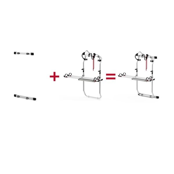 Kit Bar Carry-Bike DJ Ford Transit Generation 7, silber