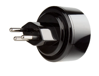 Reisestecker Schuko/CH 230 V/10 A