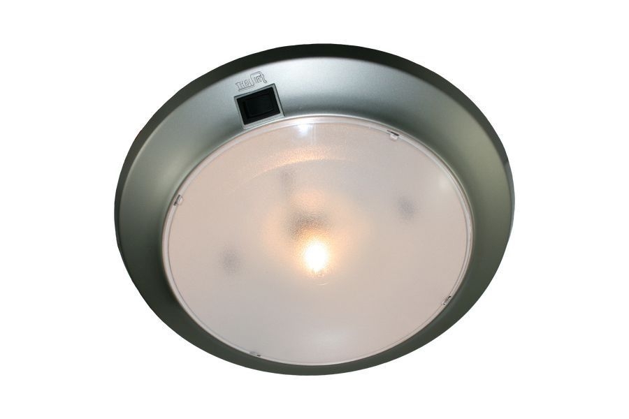Deckenleuchte Cirro Zilber-Sand 1.4W LED Klar