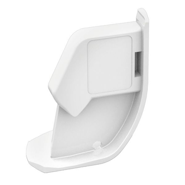 Frontblendenverschluss F45i (links) - weiß