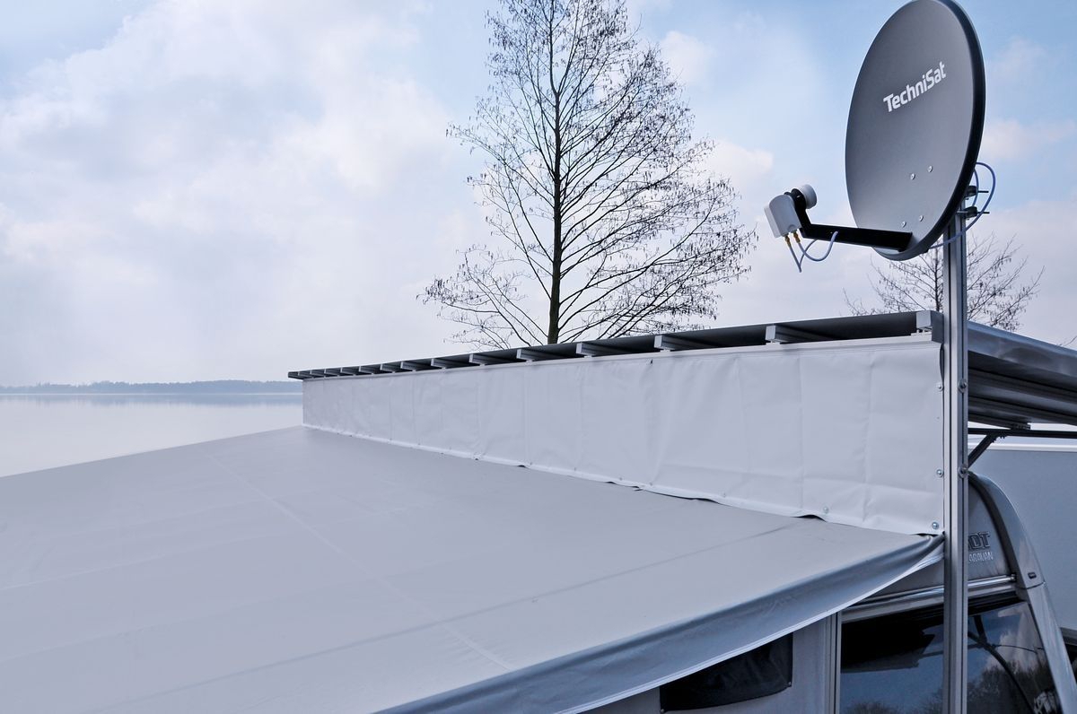 Schutzdach / Carport für Zelt Nordkap 450 cm