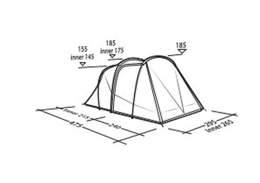 Falcon Cliff 5 blau Muster