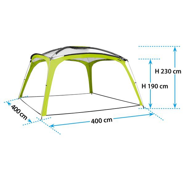 Pavillon Medusa II 4 x 4 Meter