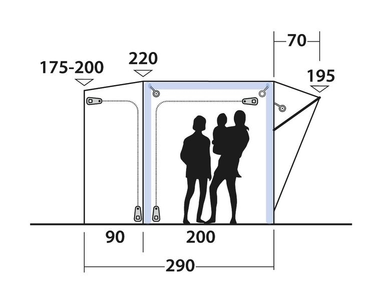 Busvorzelt Park PowerAir