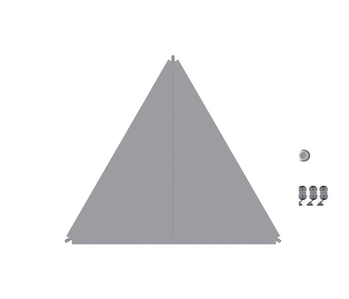 Verbindbares Sonnensegel „Zip-Protect Canvas Single“