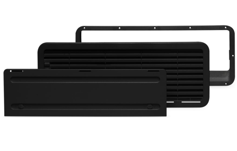 Lüftungsgitter Set LS 200 schwarz