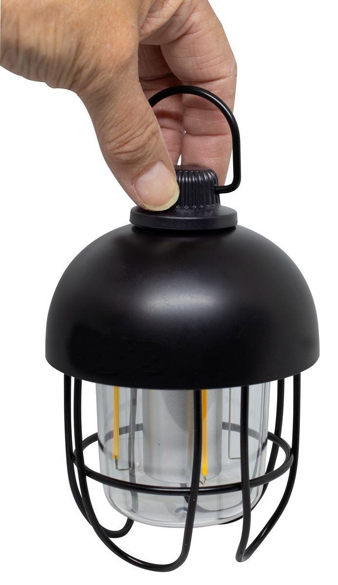 wiederaufladbare Tischlampe Tivo schwarz
