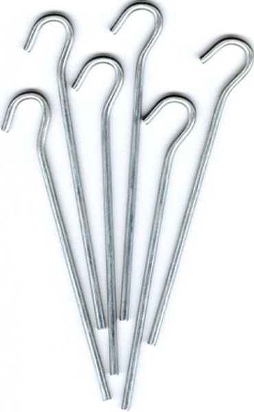 Vorzeltteppich Standard Rigato dunkelgrau Tiefe 200cm